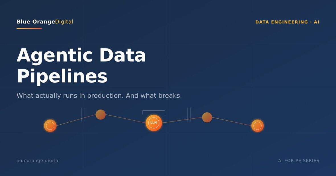 Agentic Data Pipelines: What Actually Runs in Production (and What Breaks)