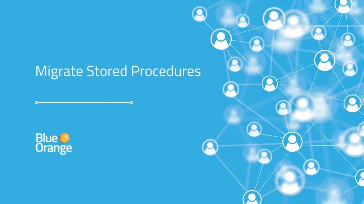 Migrate from Stored Procedures to dbt