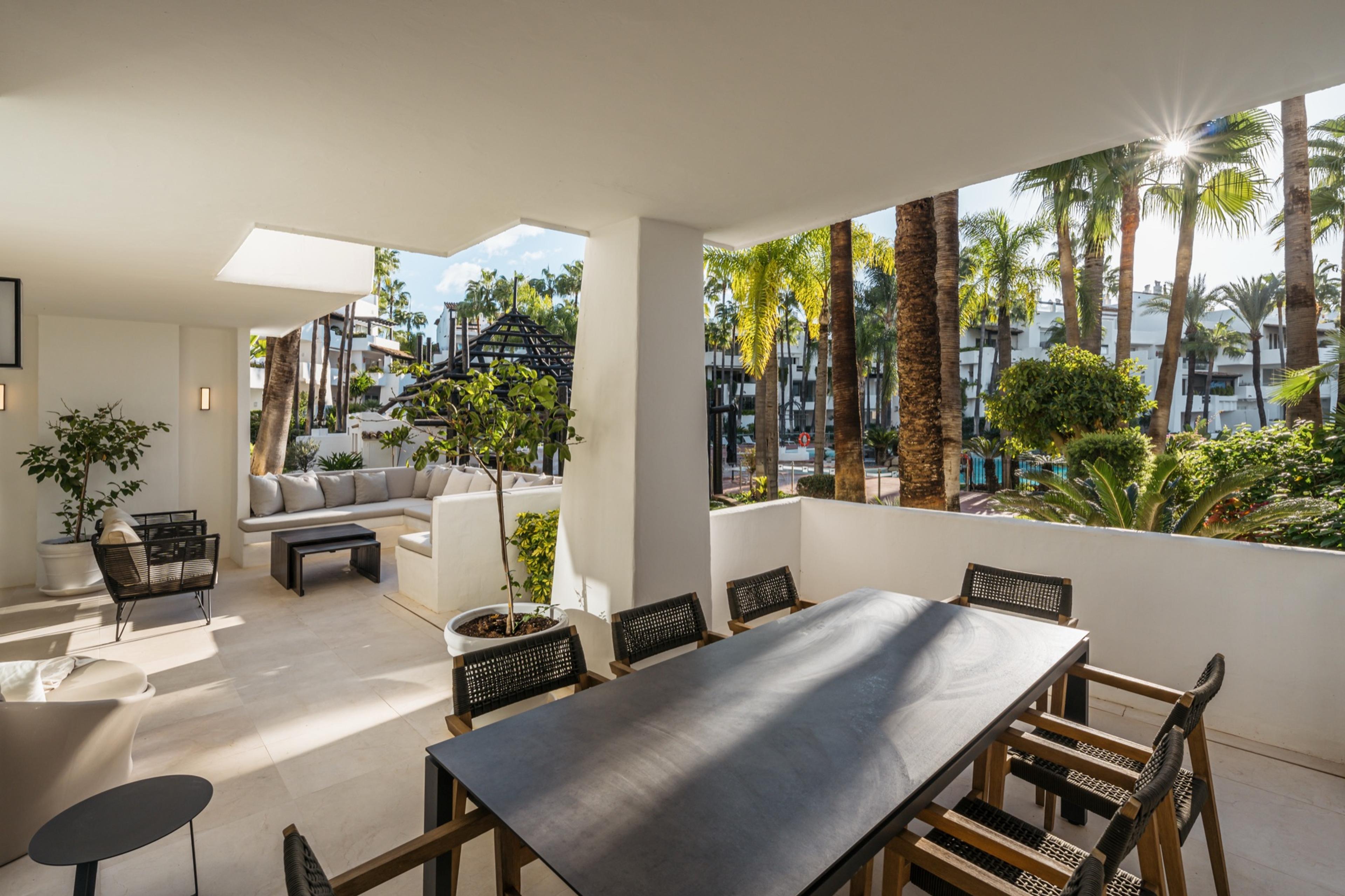 A bright interior prepared for sale