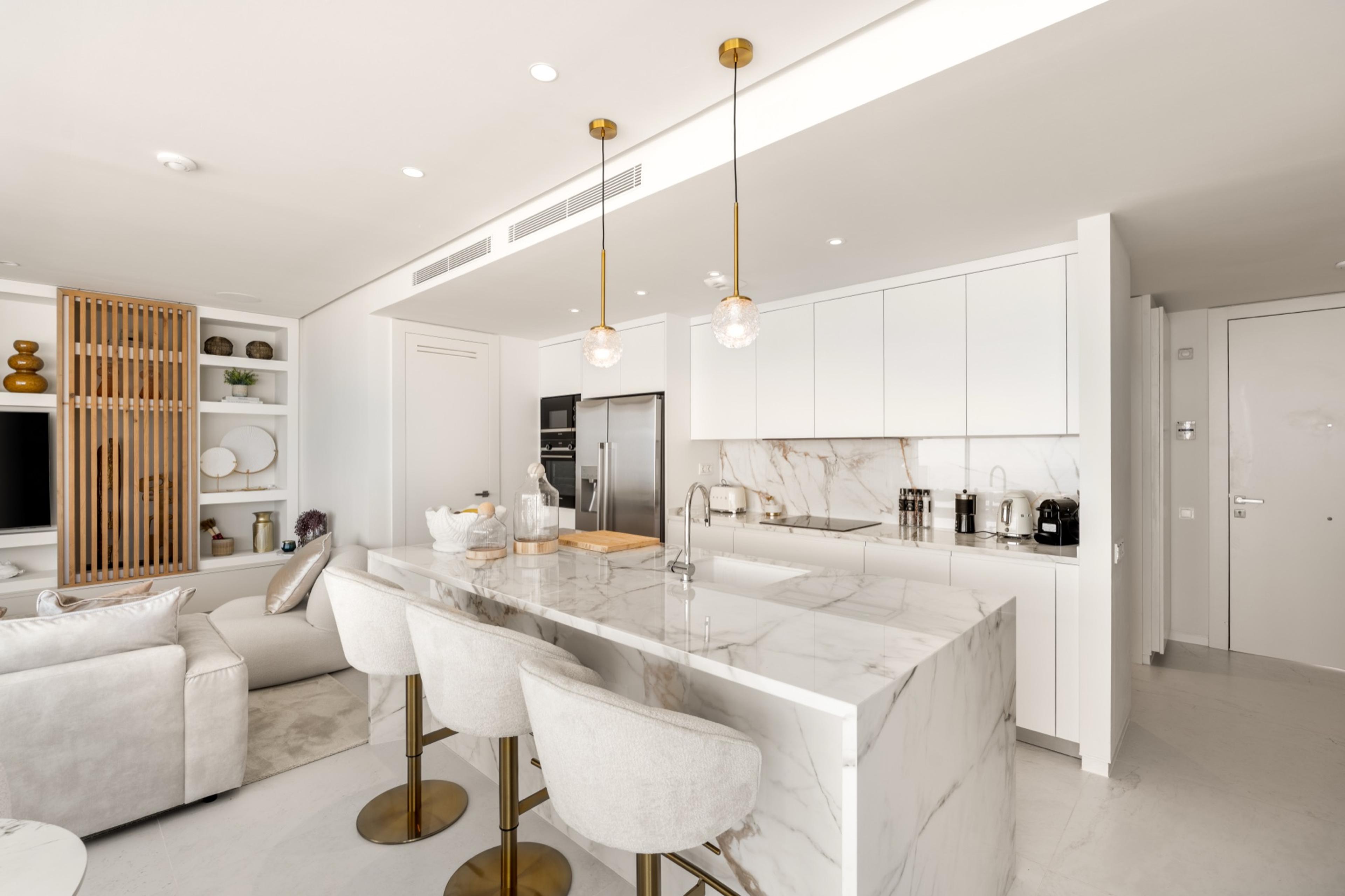 A single courtyard scheme on a flat plot, Sotogrande