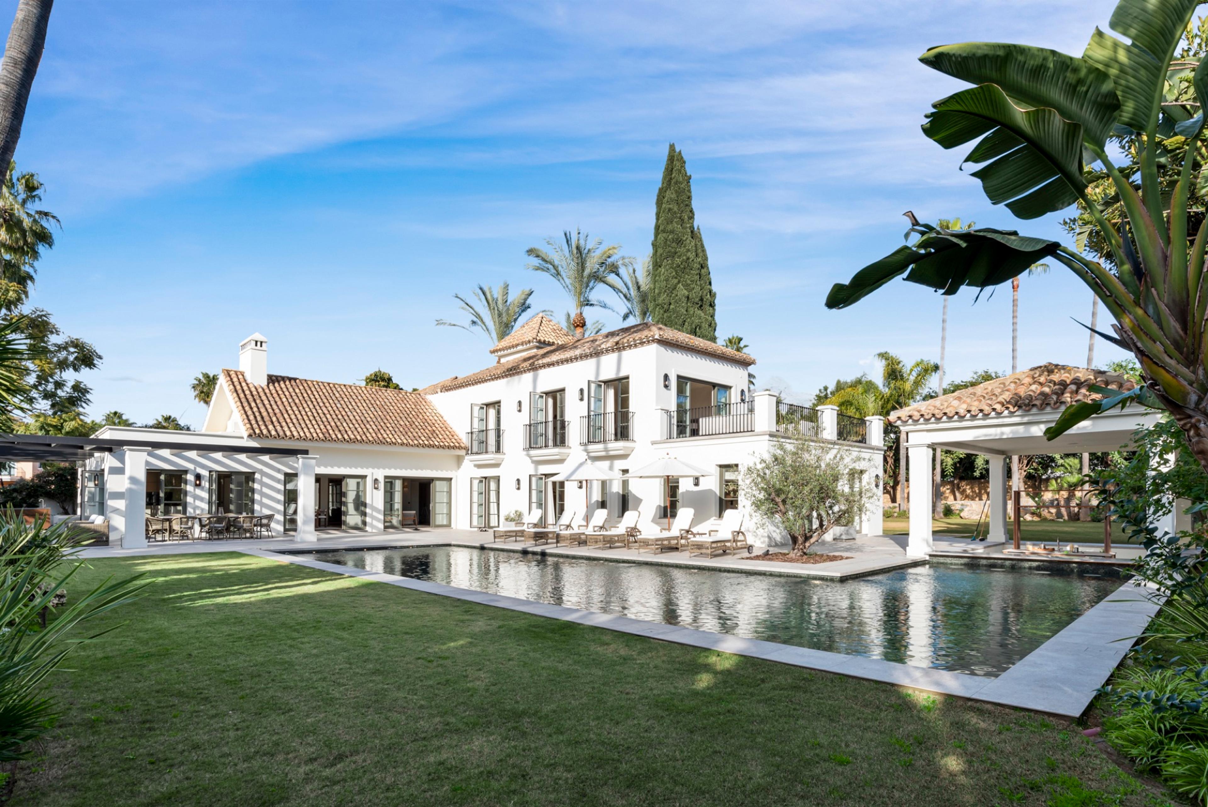 A six-bedroom family villa in Nueva Andalucia, Marbella