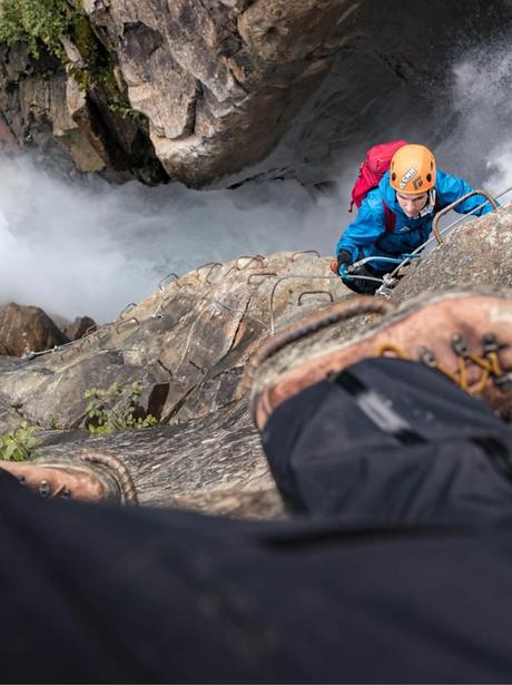 Guest on Zillmer Canyon Via ferrata