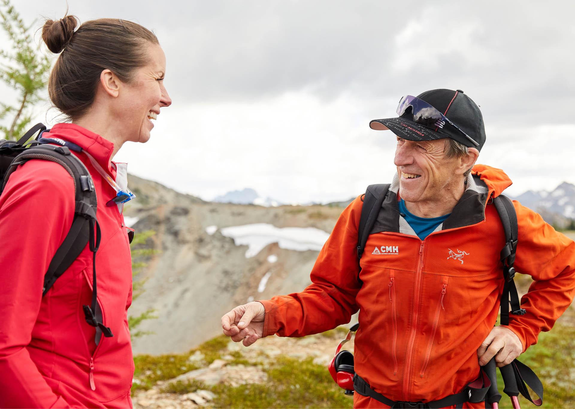 Guest with a CMH guide