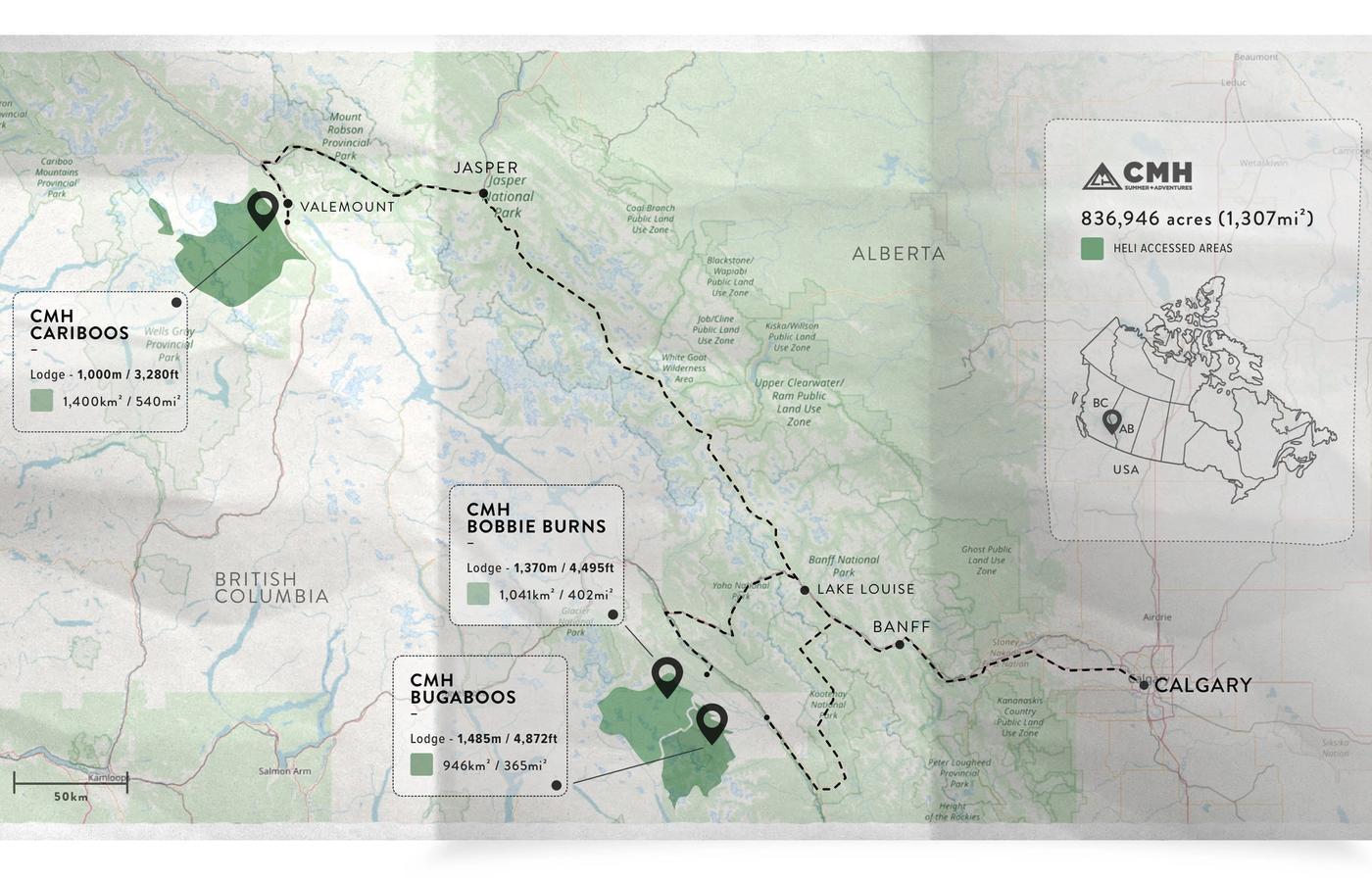 CMH Area Map