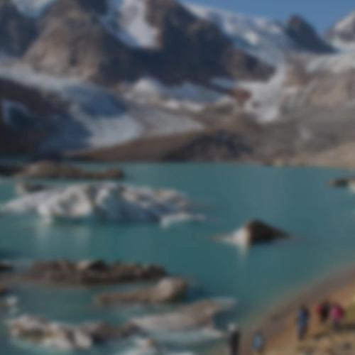 Mountains in the background