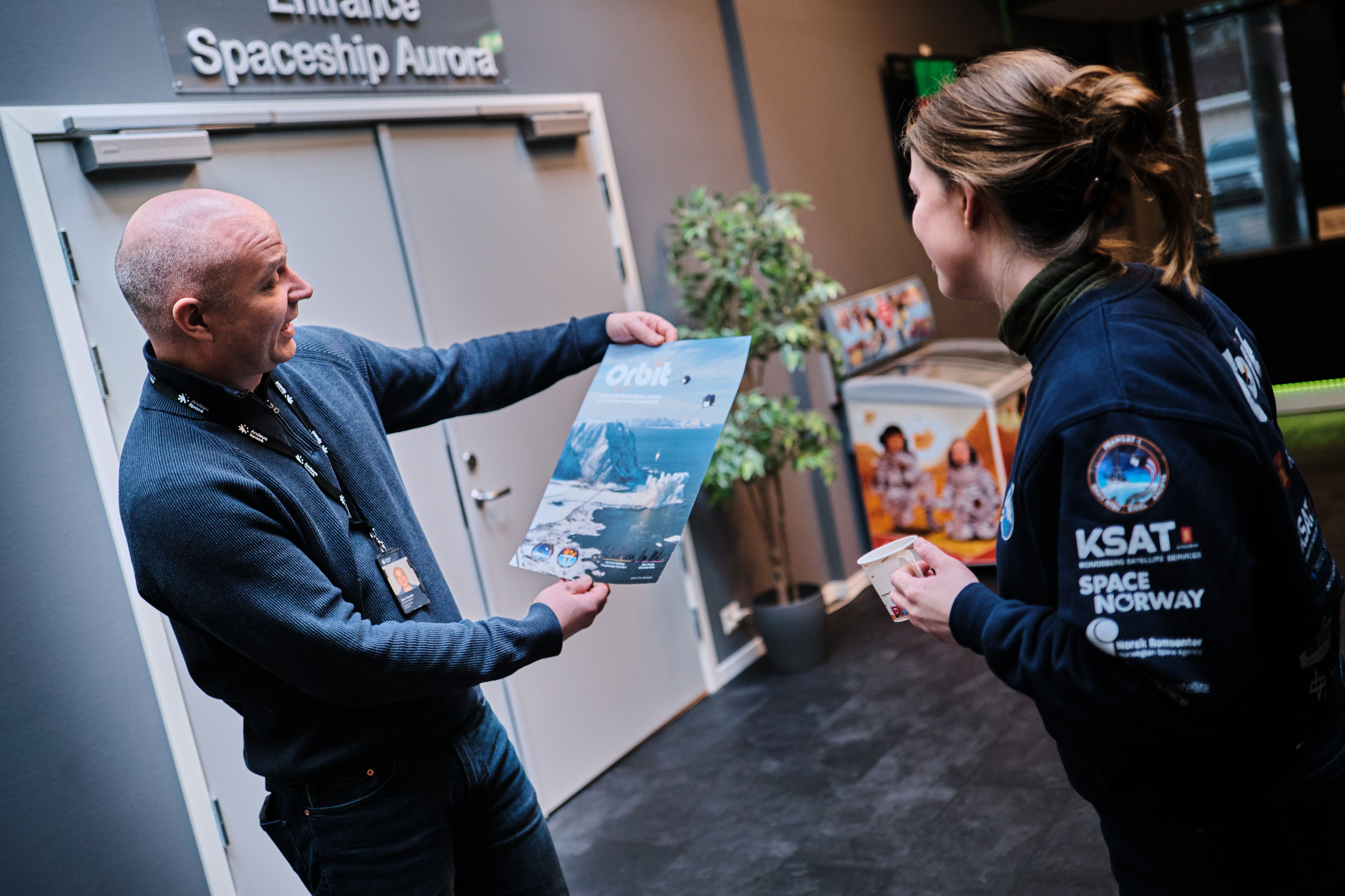 Nora CEO i Orbit med Framsat 1