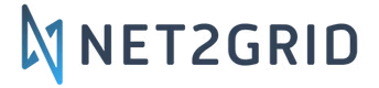 Net2Grid lockup with lightning "n" icon and navy text