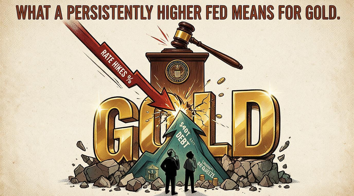 What a Persistently Higher Fed Could Mean for the Economy, and for Gold - article hero image