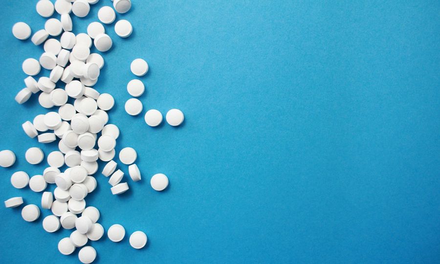 Round white pills