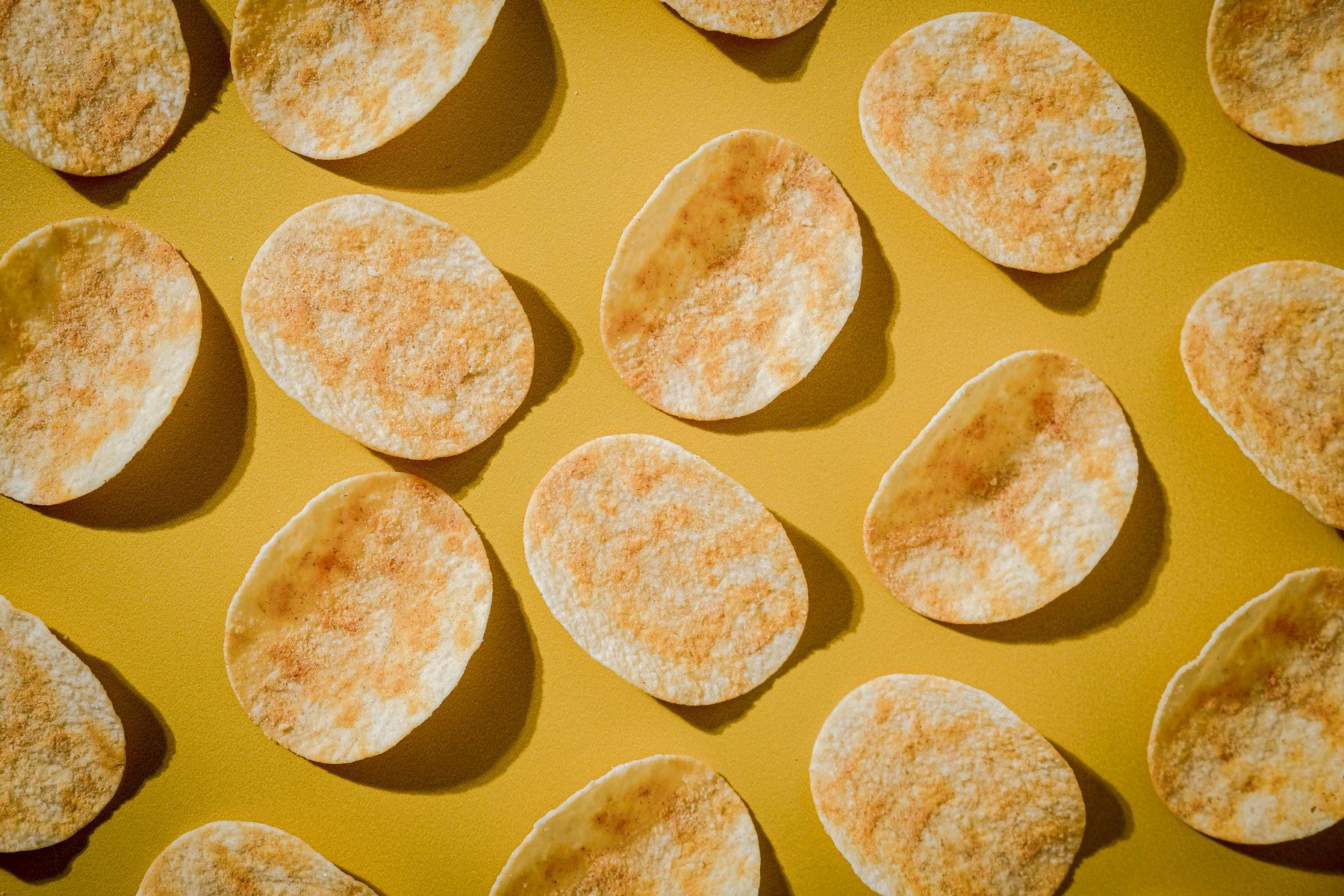 Brown and white round cookies