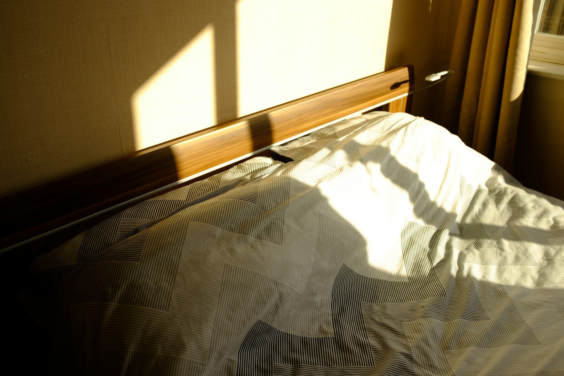 Empty bed