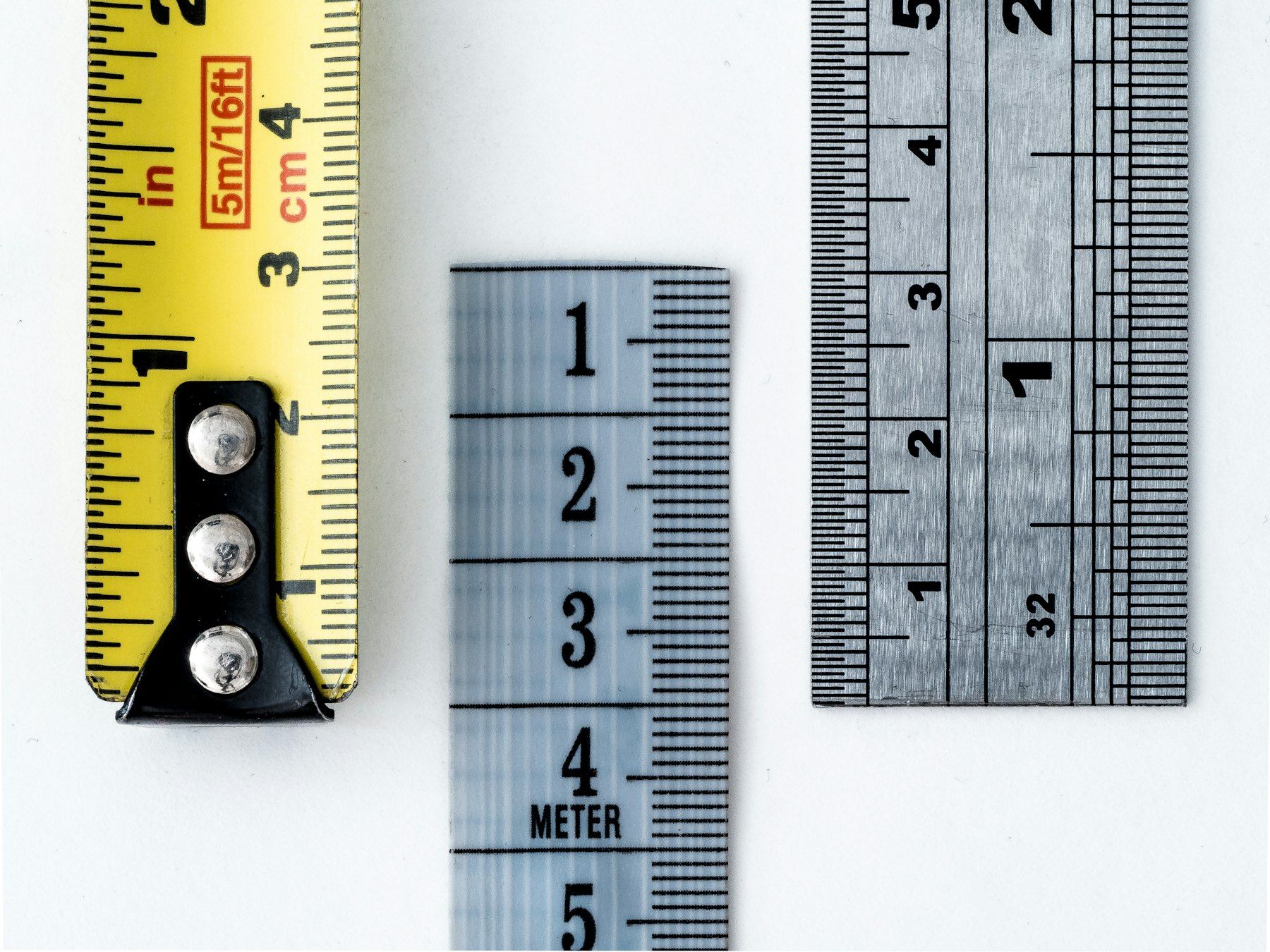 Gray and yellow measures
