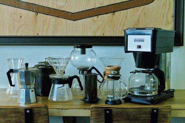 all kinds of coffee brewers