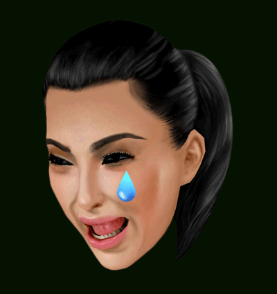 kimoji crying