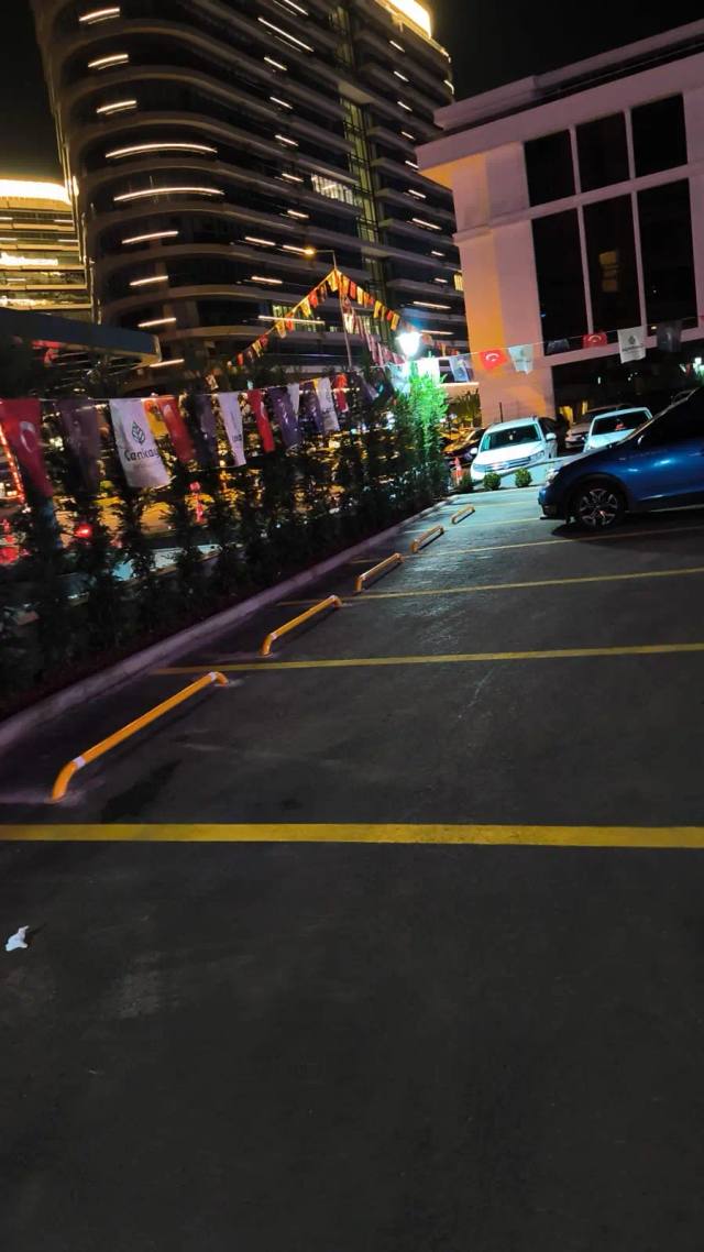 Otopark çizgi boyası ve otopark stoper uygulaması