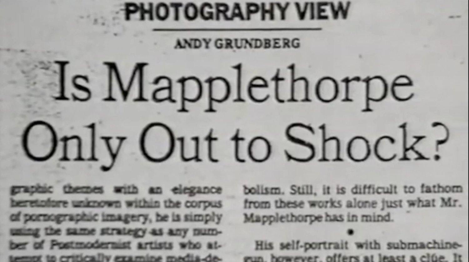 Robert Mapplethorpe: Arena  – DoBeDo