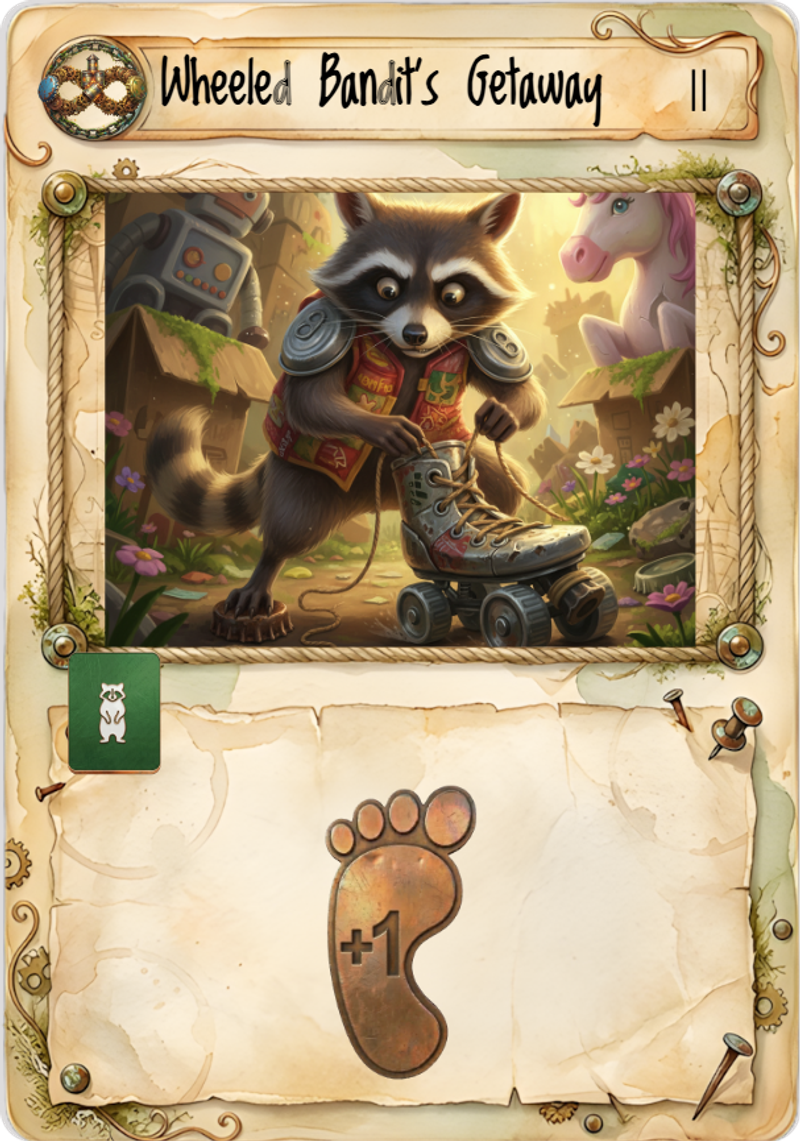 Wheeled Bandit's Getaway — card