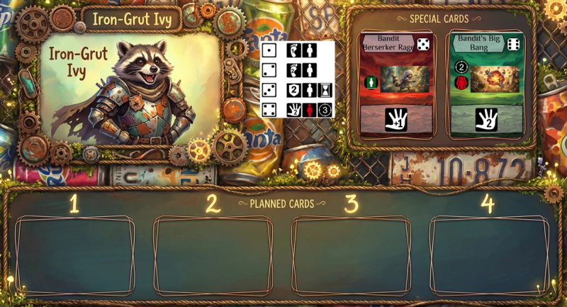 Iron-Grut Ivy character board