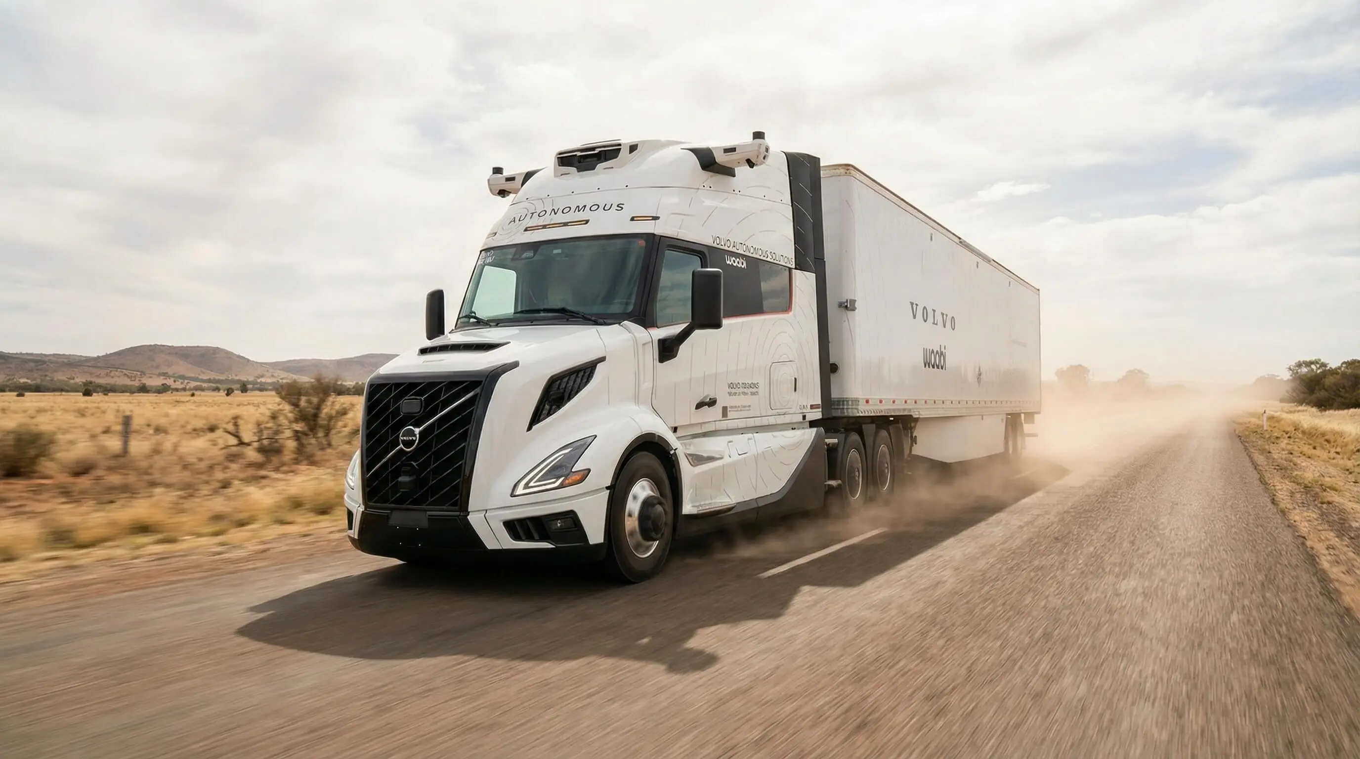 Volvo automated truck