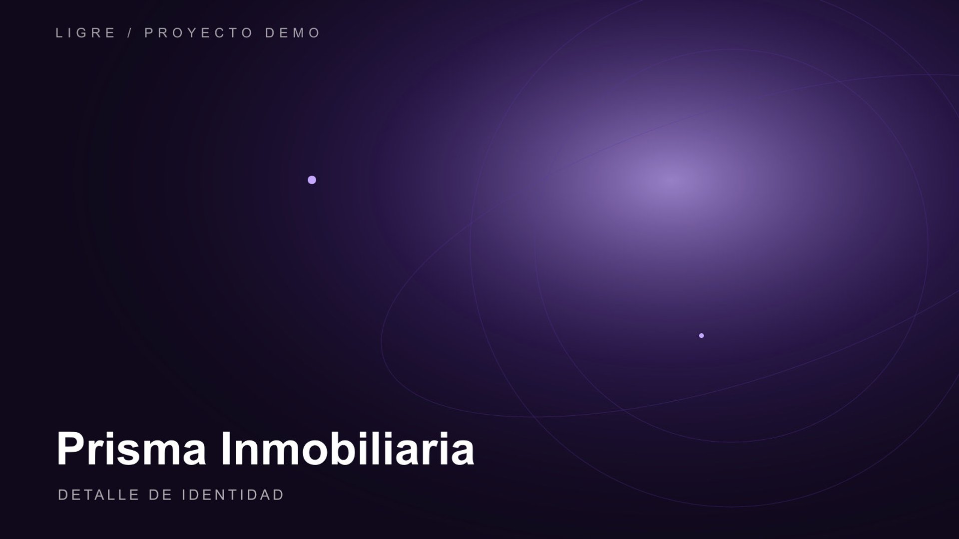 Detalle de identidad de Prisma Inmobiliaria