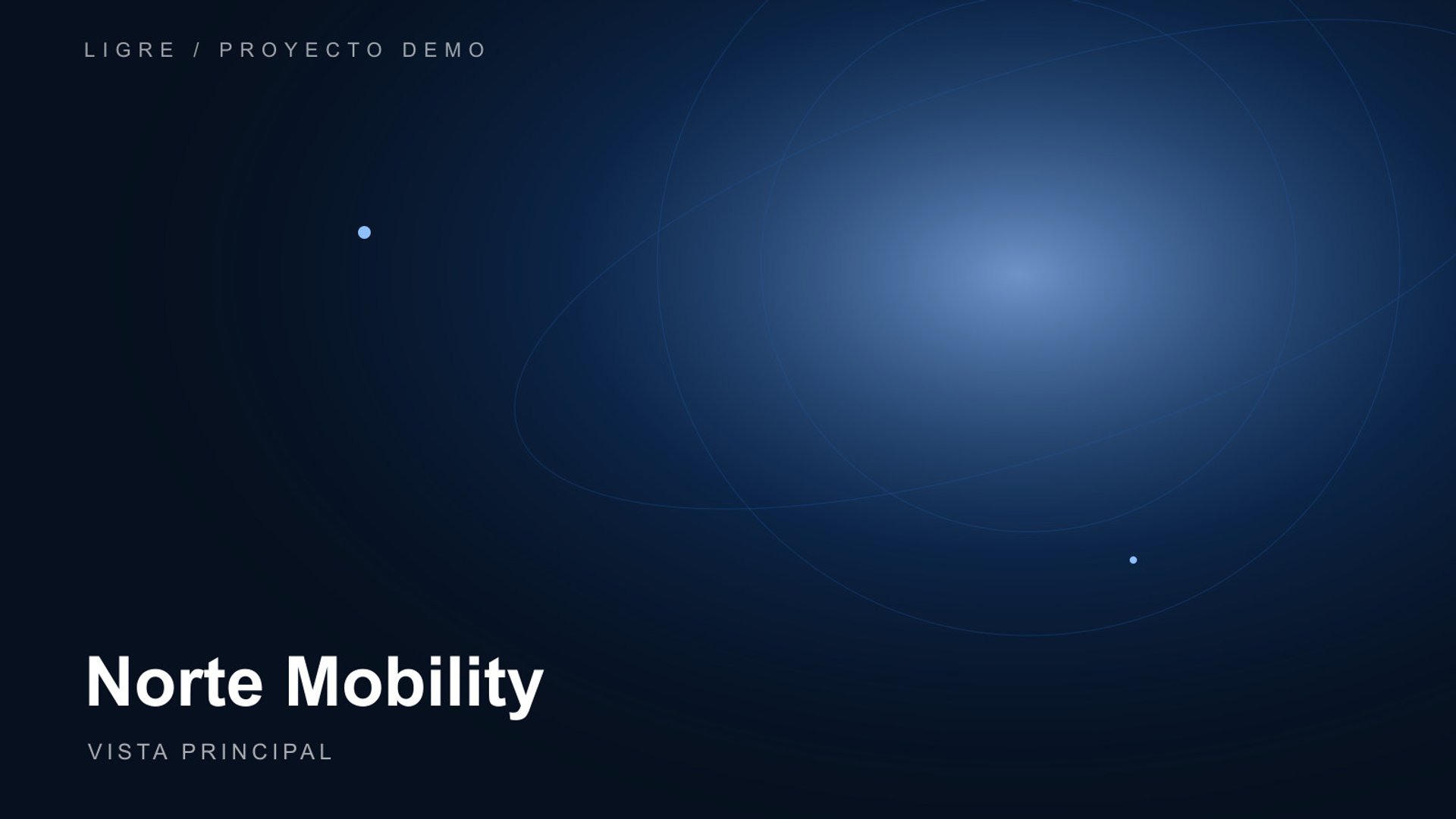 Vista principal de Norte Mobility