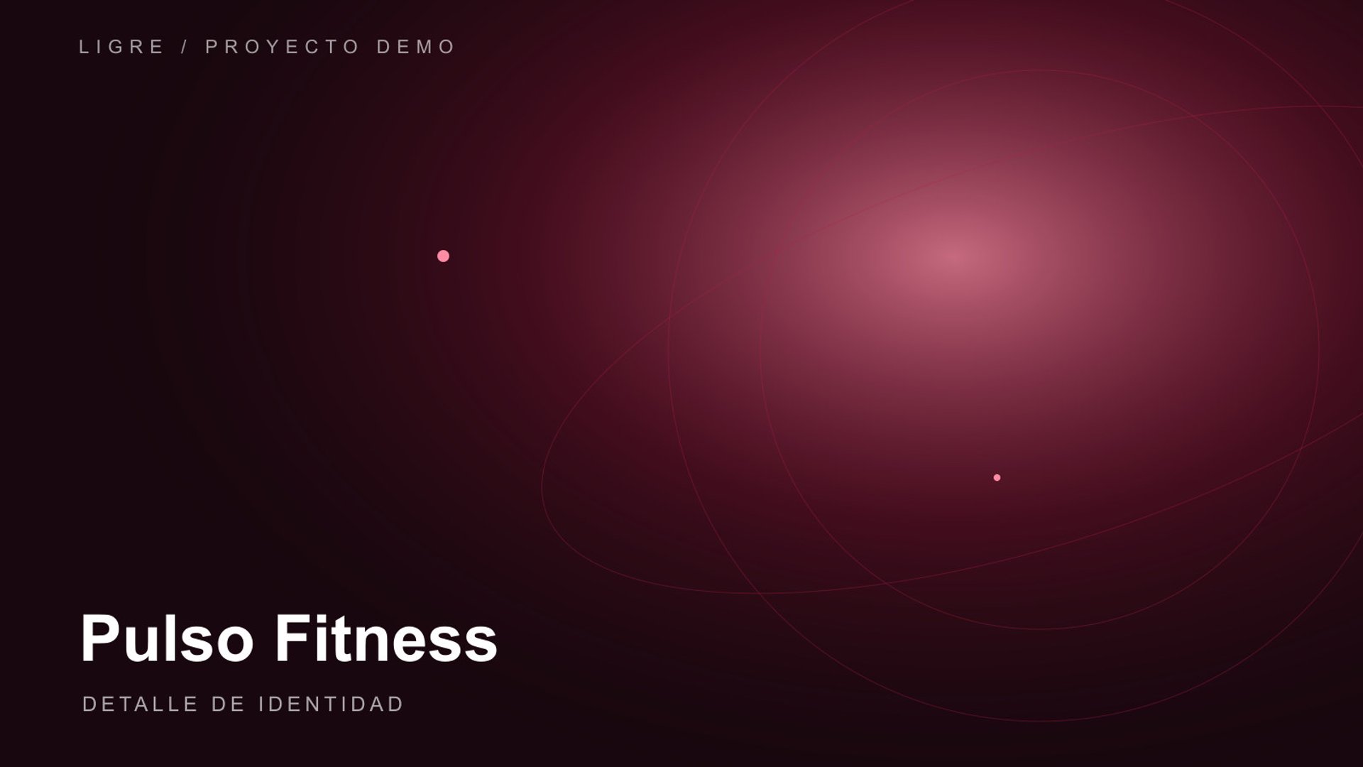 Detalle de identidad de Pulso Fitness