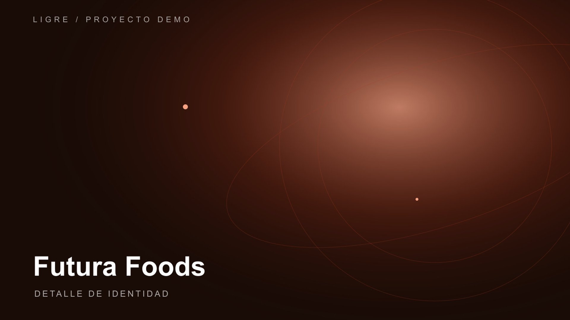 Detalle de identidad de Futura Foods