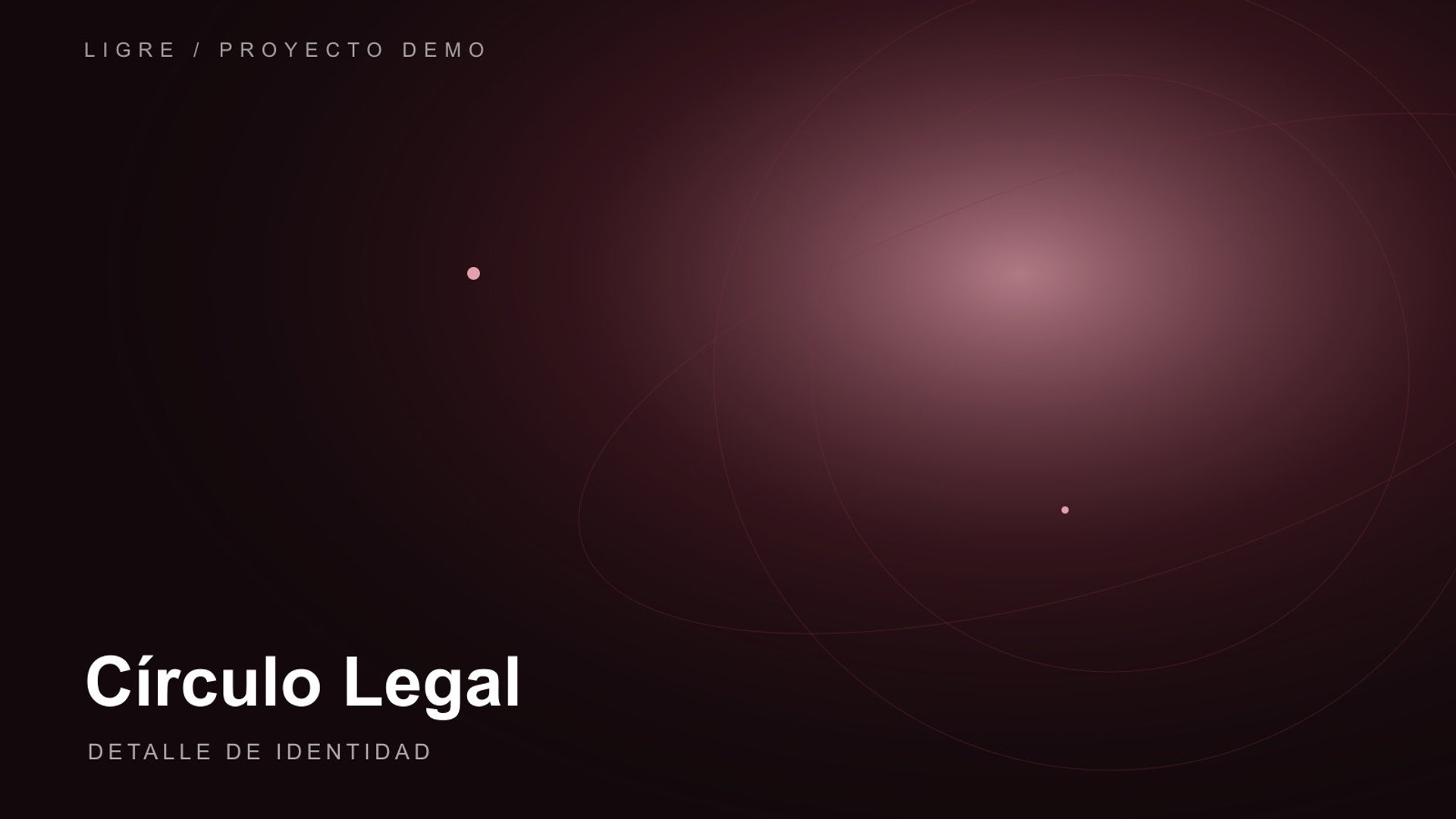 Detalle de identidad de Círculo Legal