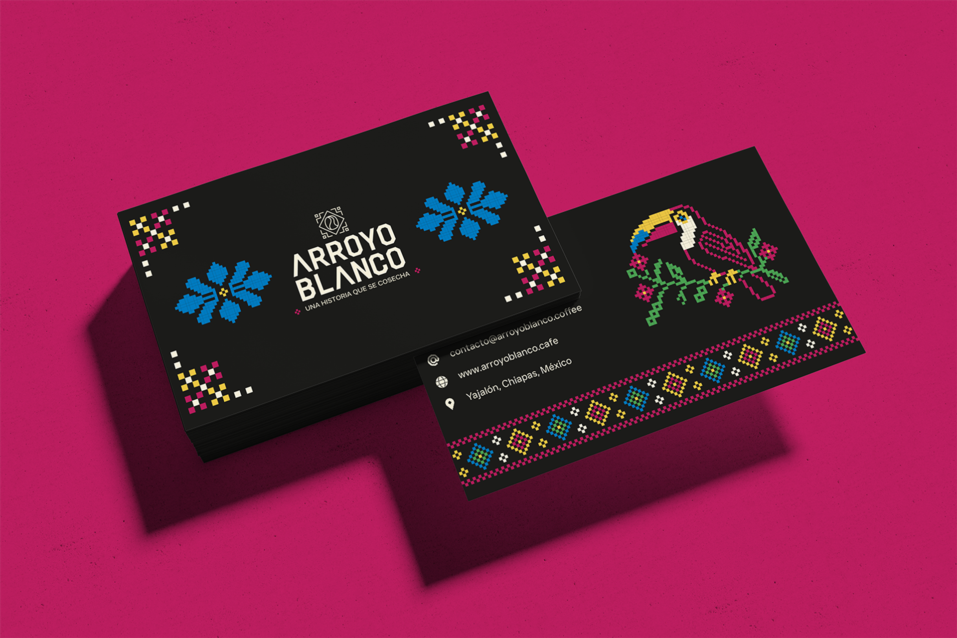 Tarjeta de presentación de Arroyo Blanco