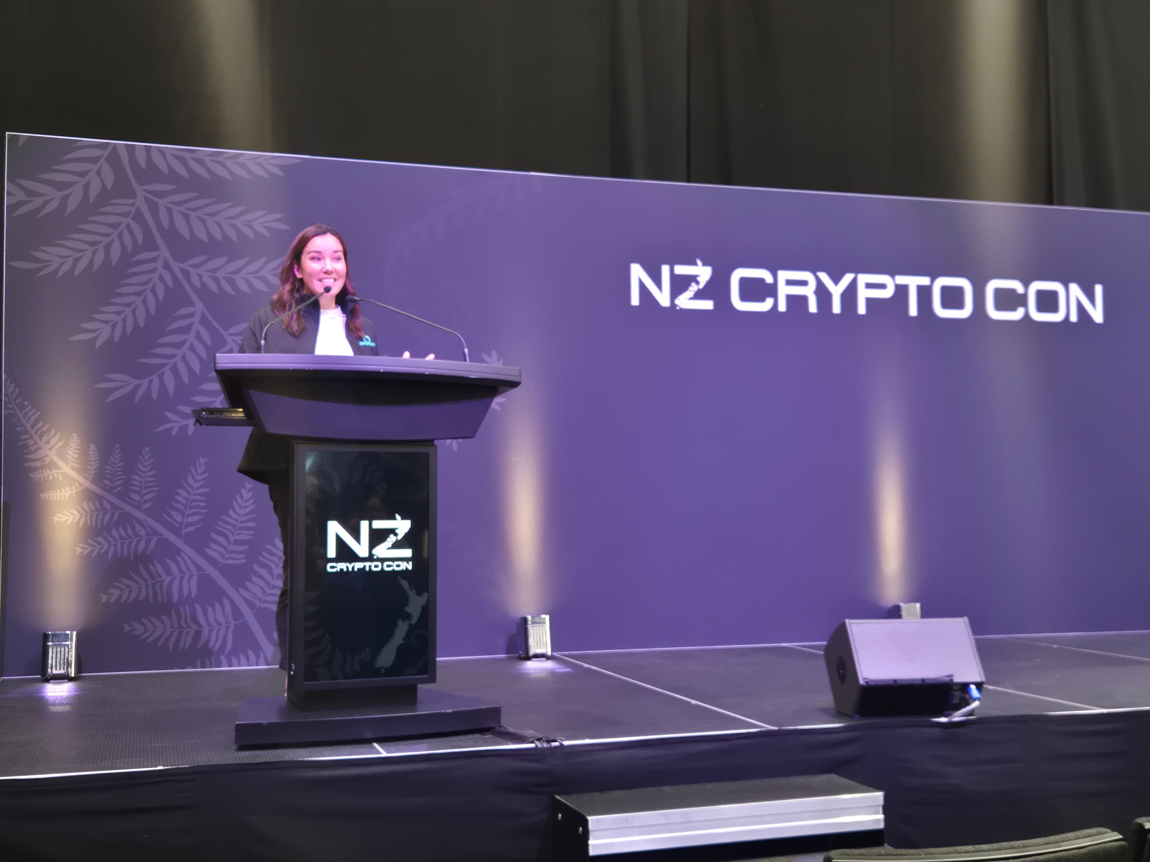 The Opportunity Party (TOP)  Qiulae Wong at NZ Crypto Con
