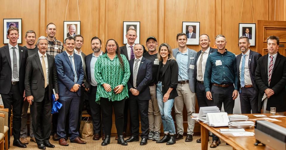 Bitcoin Policy Institute NZ inside NZ Parliment