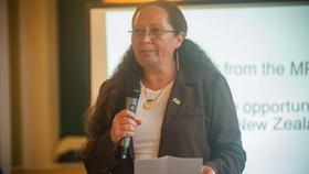 Nicole Mckee of Act Party discussing Bitcoin