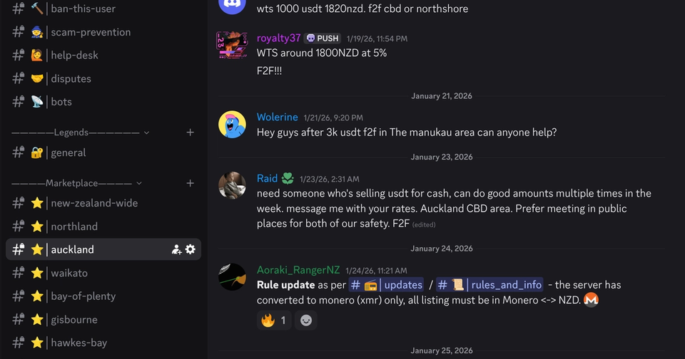 NZ P2P Marketplace embraces XMR Only