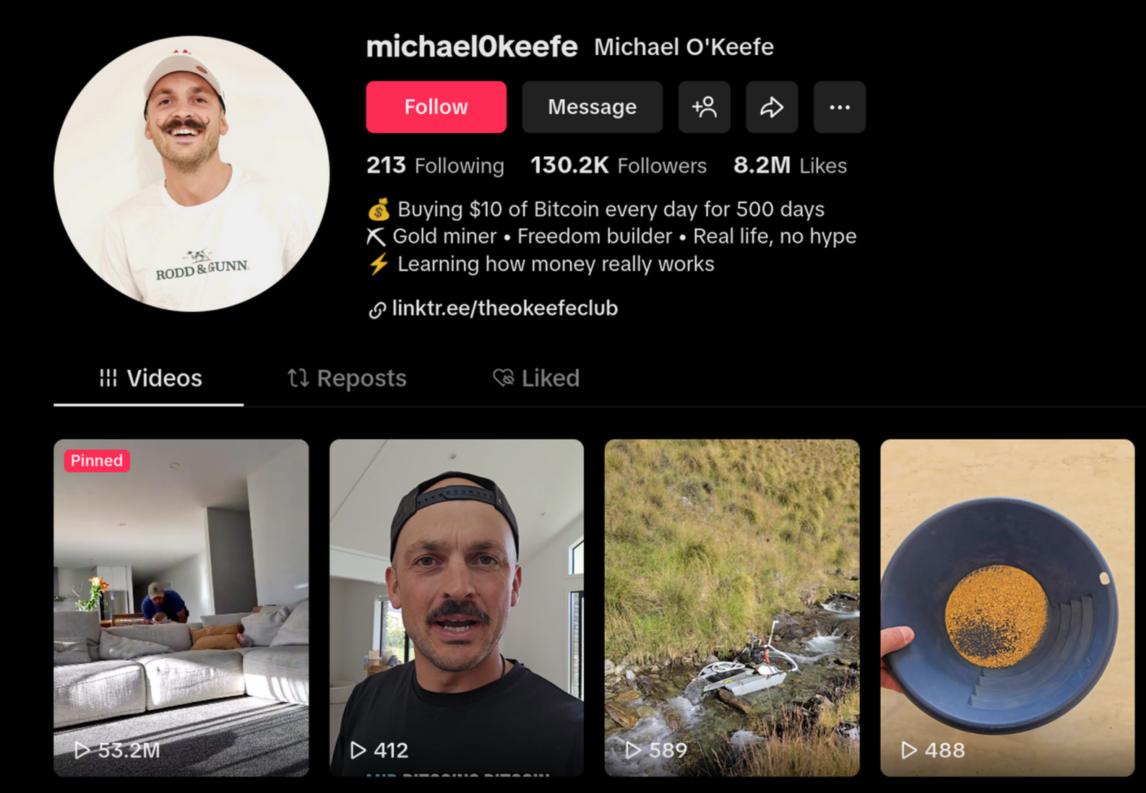 Michael Okeefe Tiktok