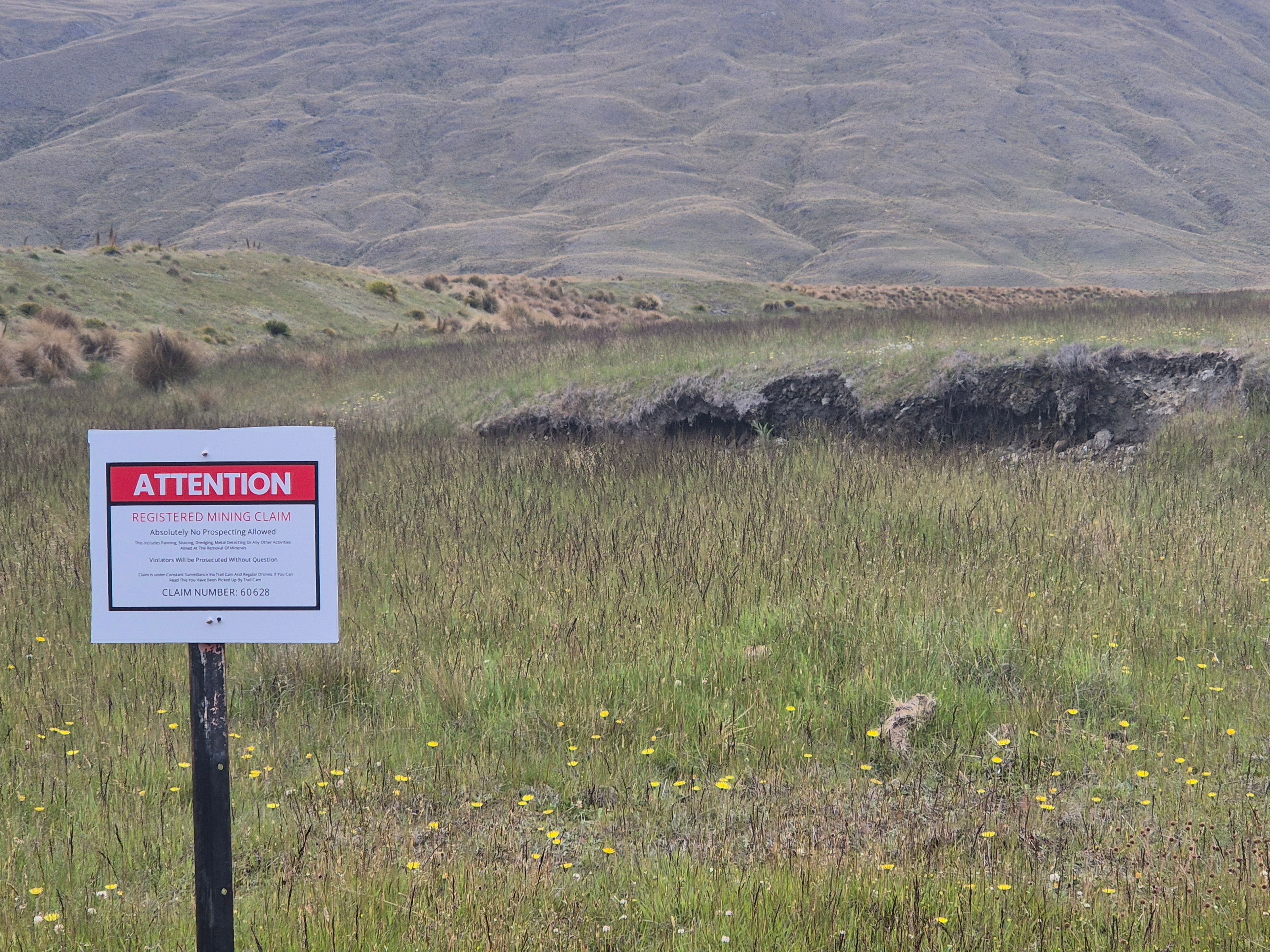 Nivis Valley Otago Gold claim