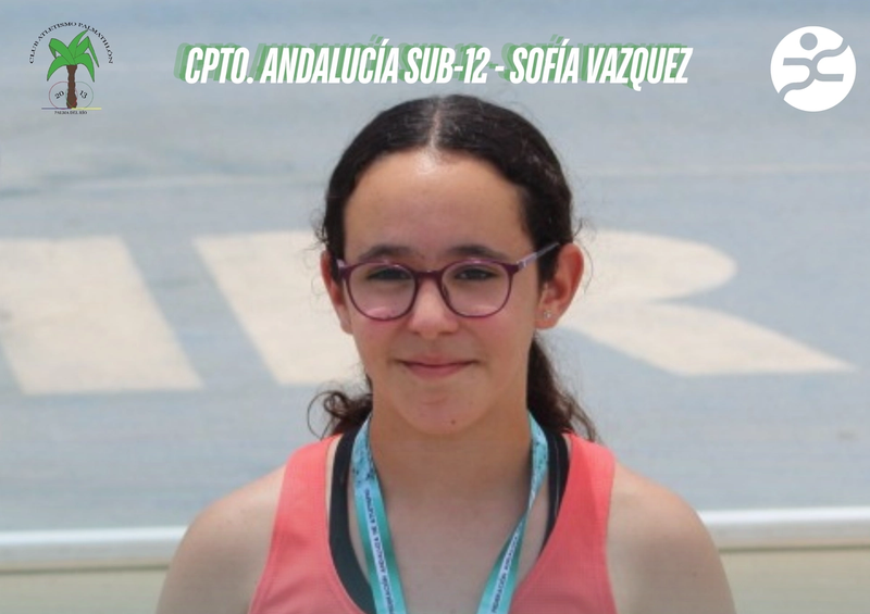 Sofía Vázquez se proclama campeona de Andalucía Occidental Sub12 en Algeciras