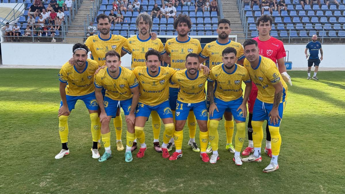 El Atlético Palma del Río suma un punto tras reaccionar en una gran segunda mitad