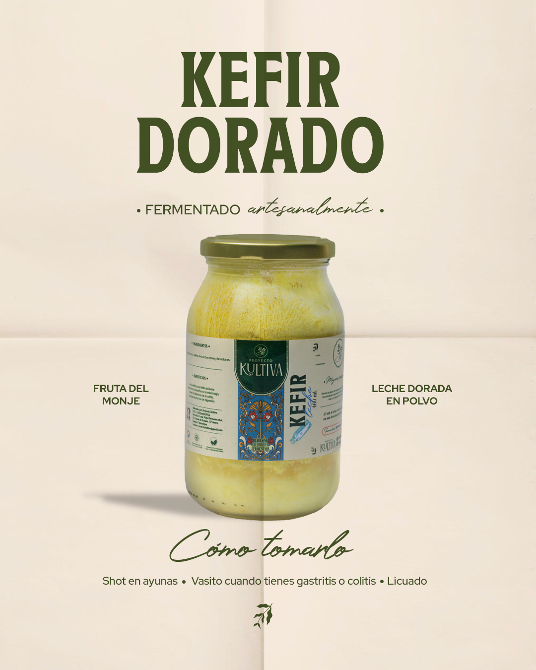 Kéfir de Leche Dorado - Image 1
