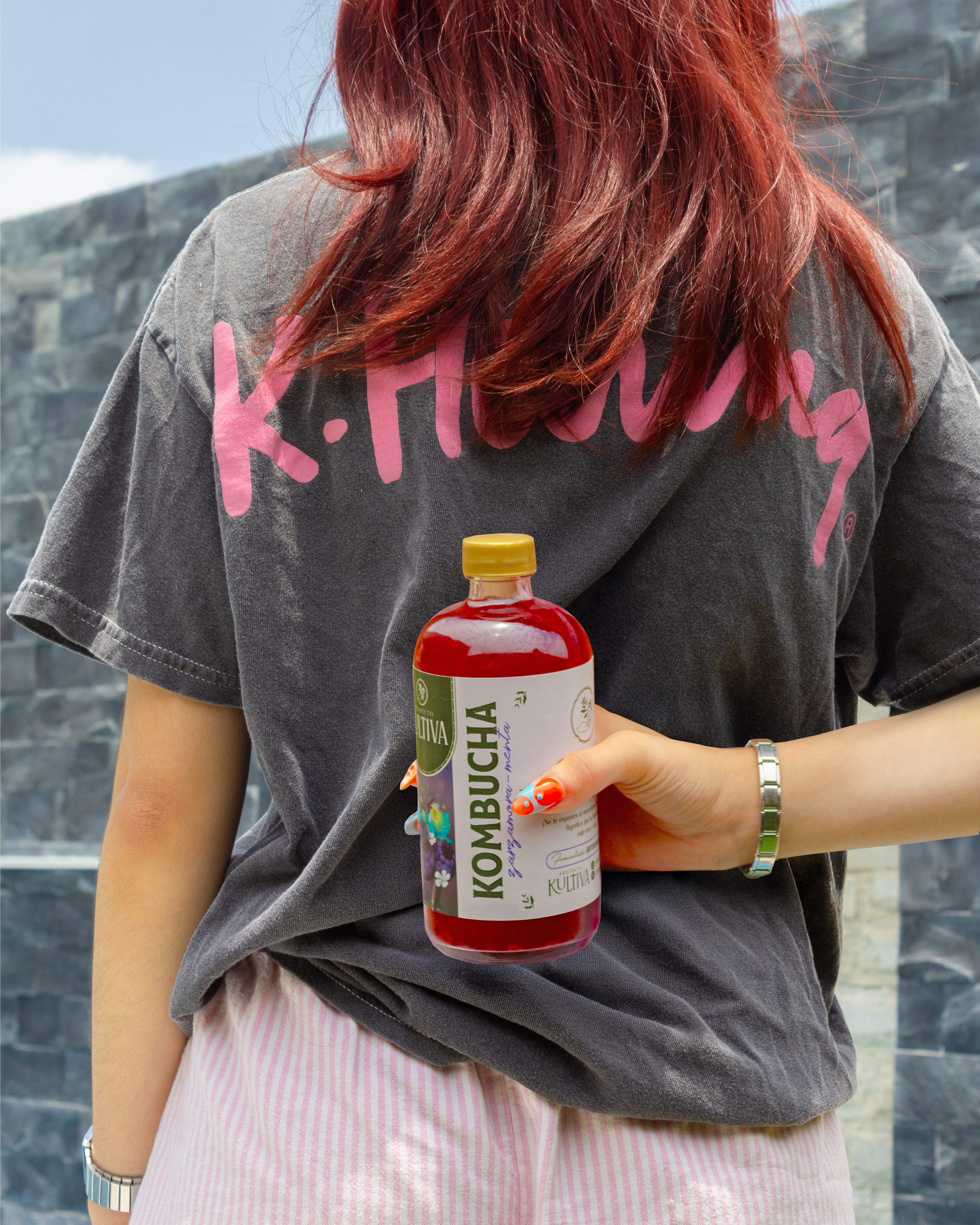 Kombucha Zarzamora - Menta - Image 1