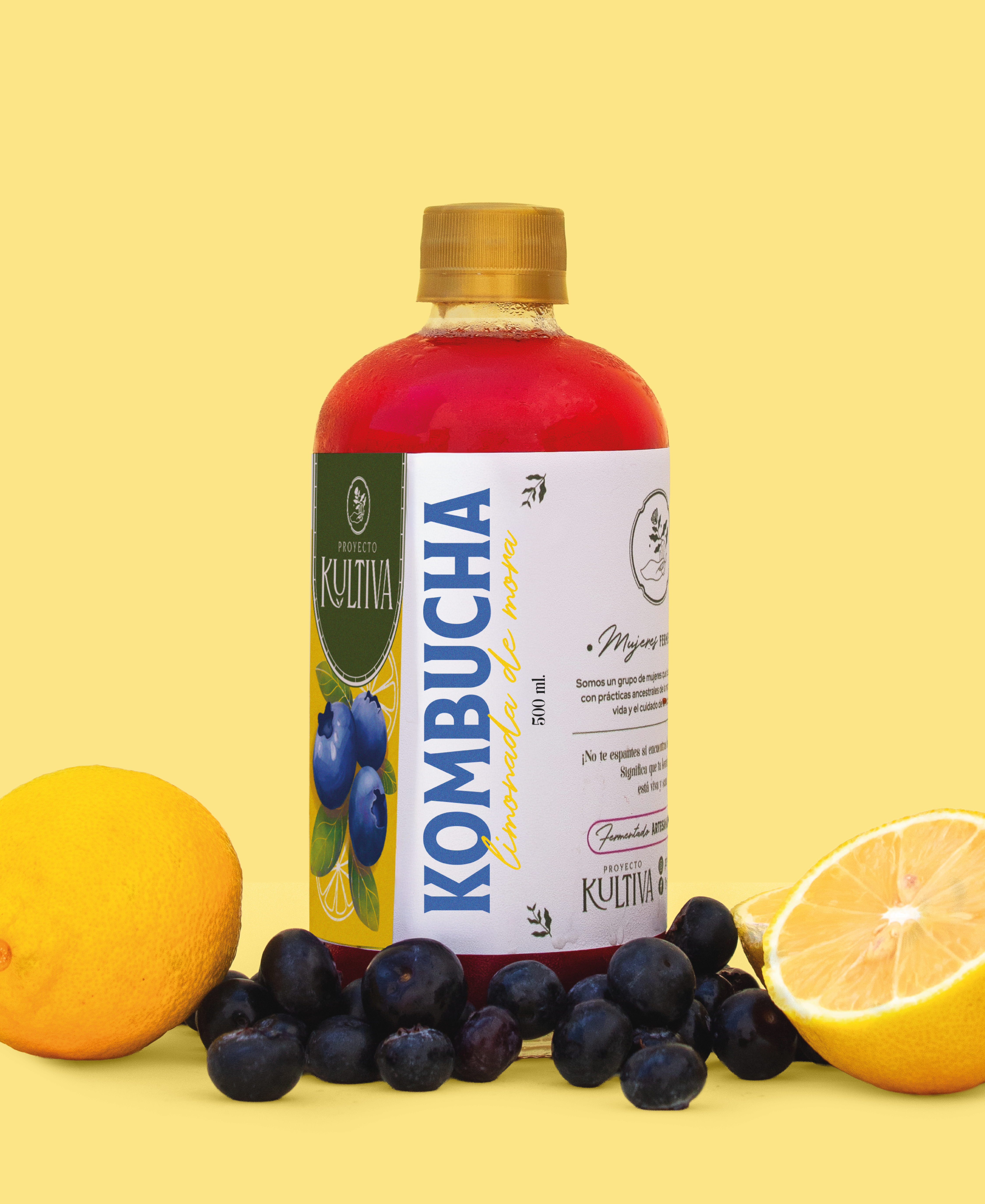 Kombucha Limonada de Moras - Image 1