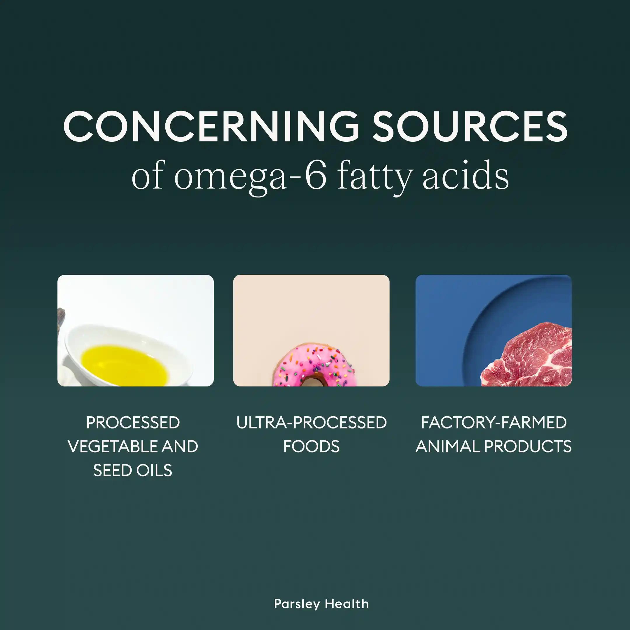 concerning sources of Omega-6 fatty acids
