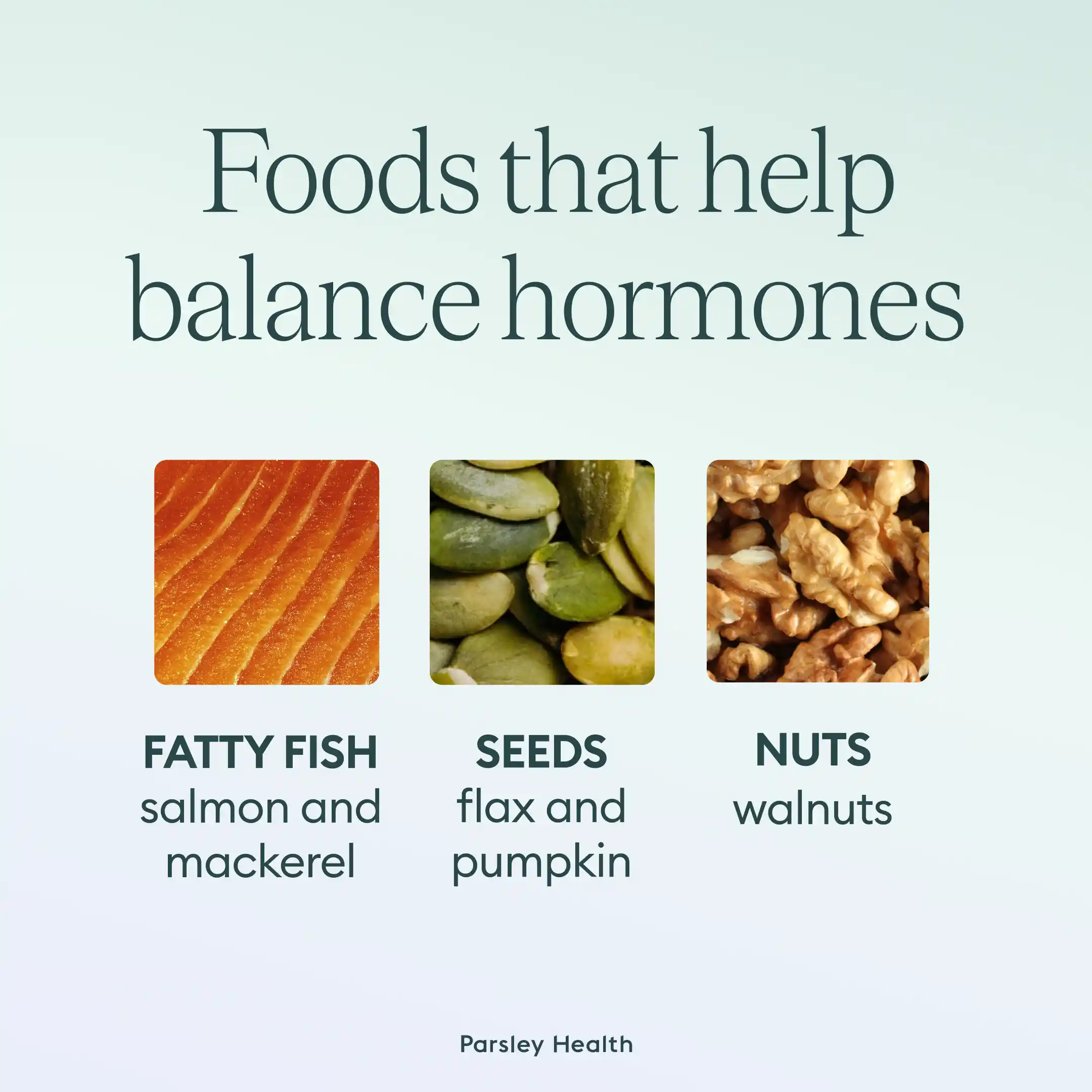 foods that help balance hormones