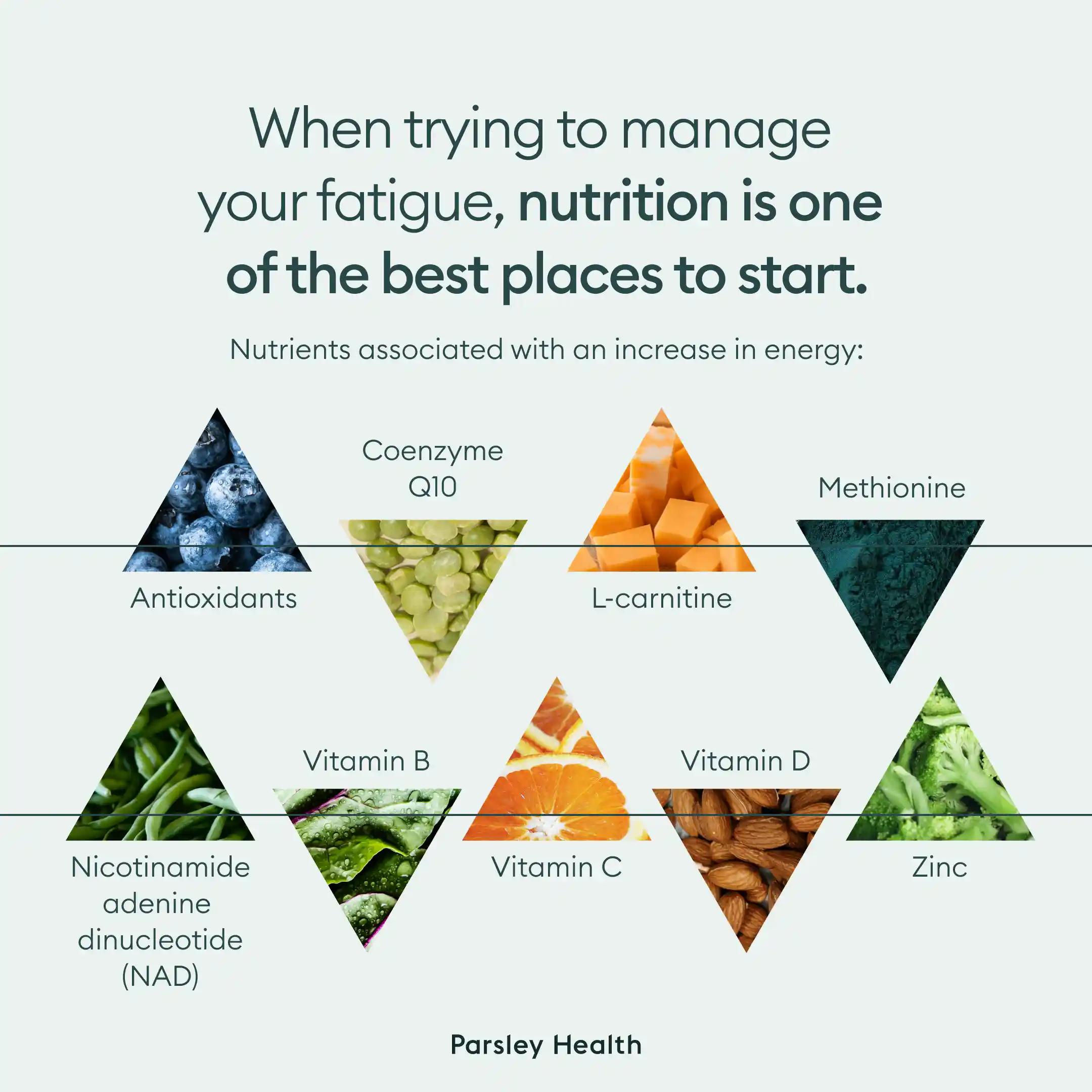 nutrients to manage fatigue