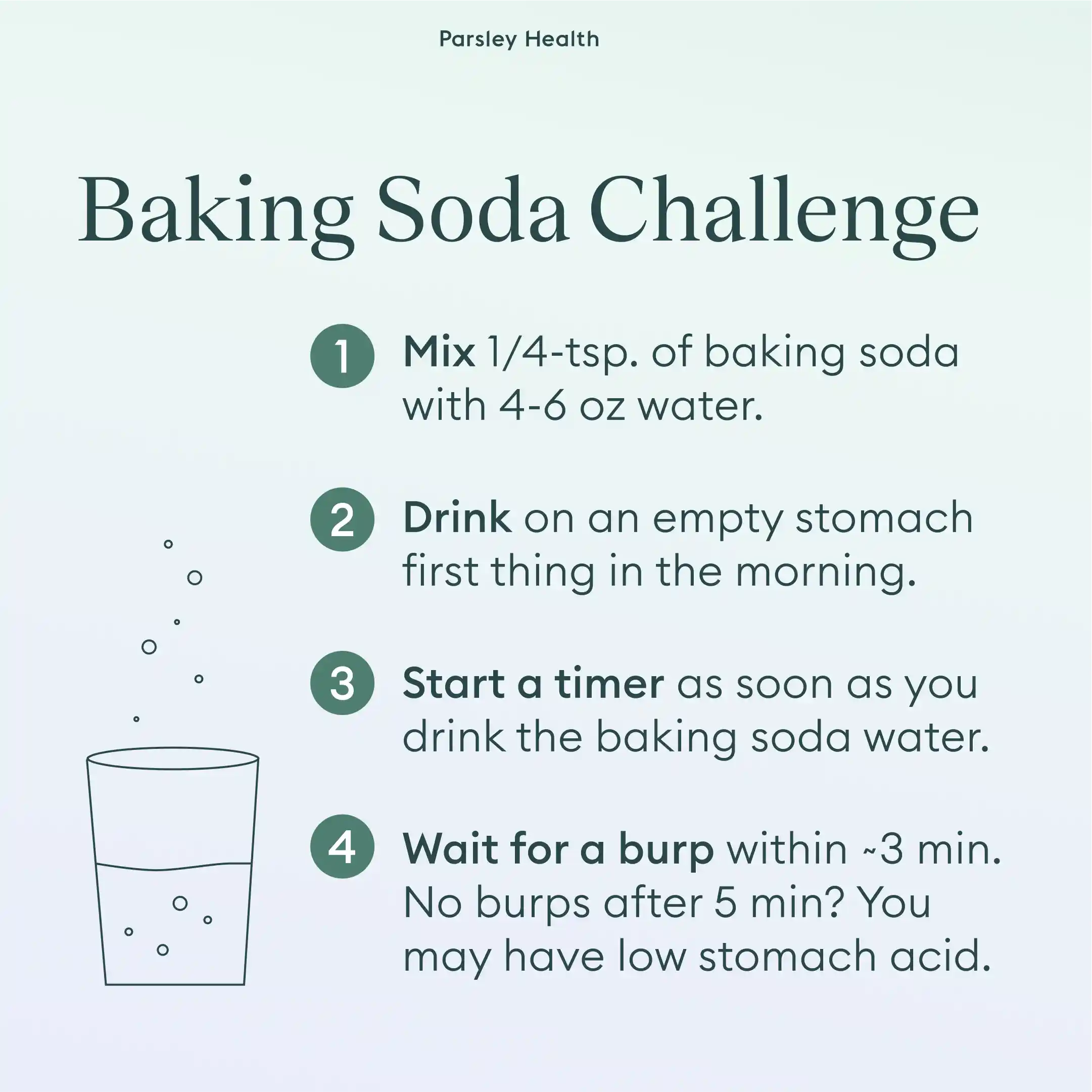 baking soda challenge