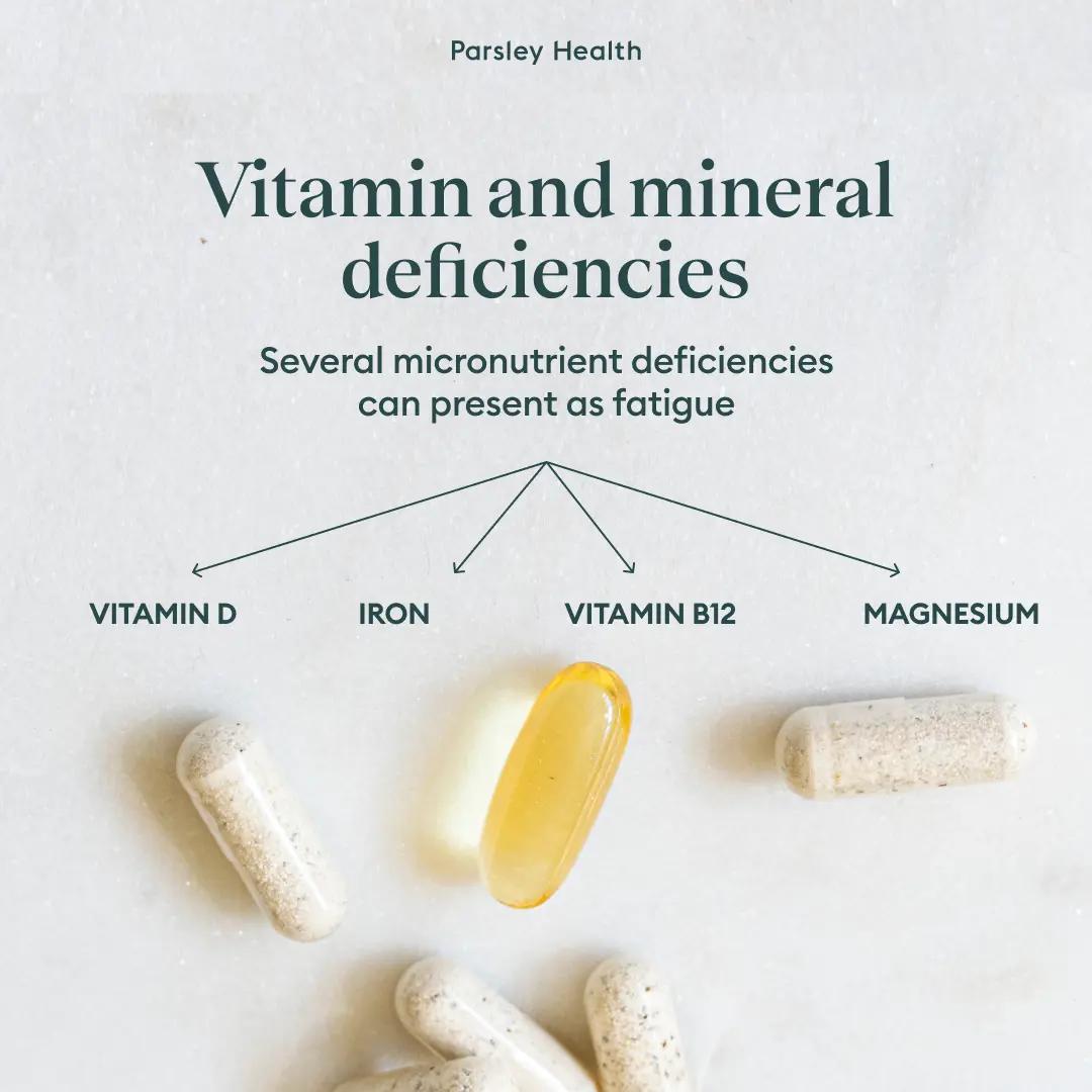 vitamin deficiencies and fatigue