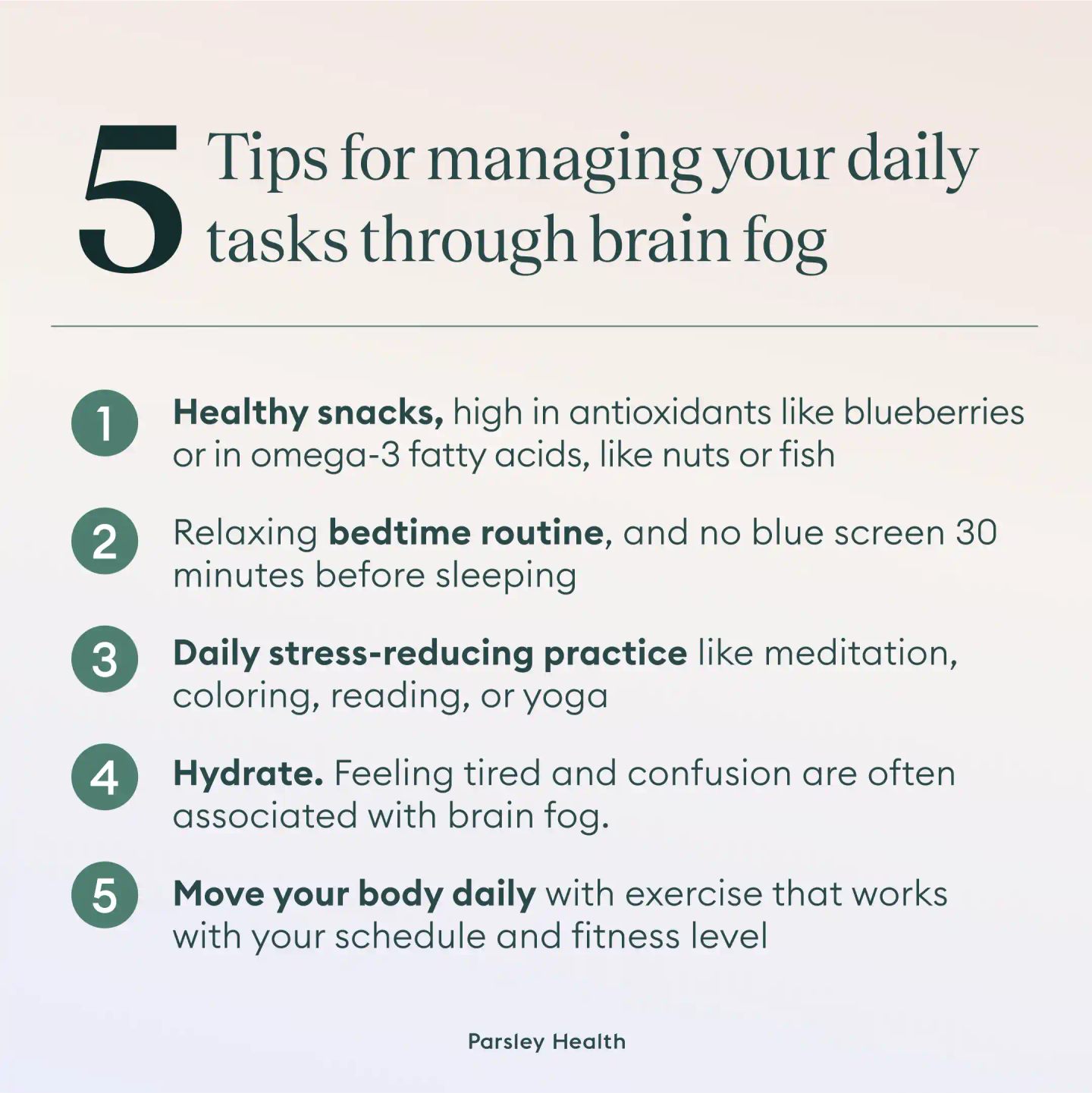 20 Proven Ways to Beat Brain Fog, According To Experts