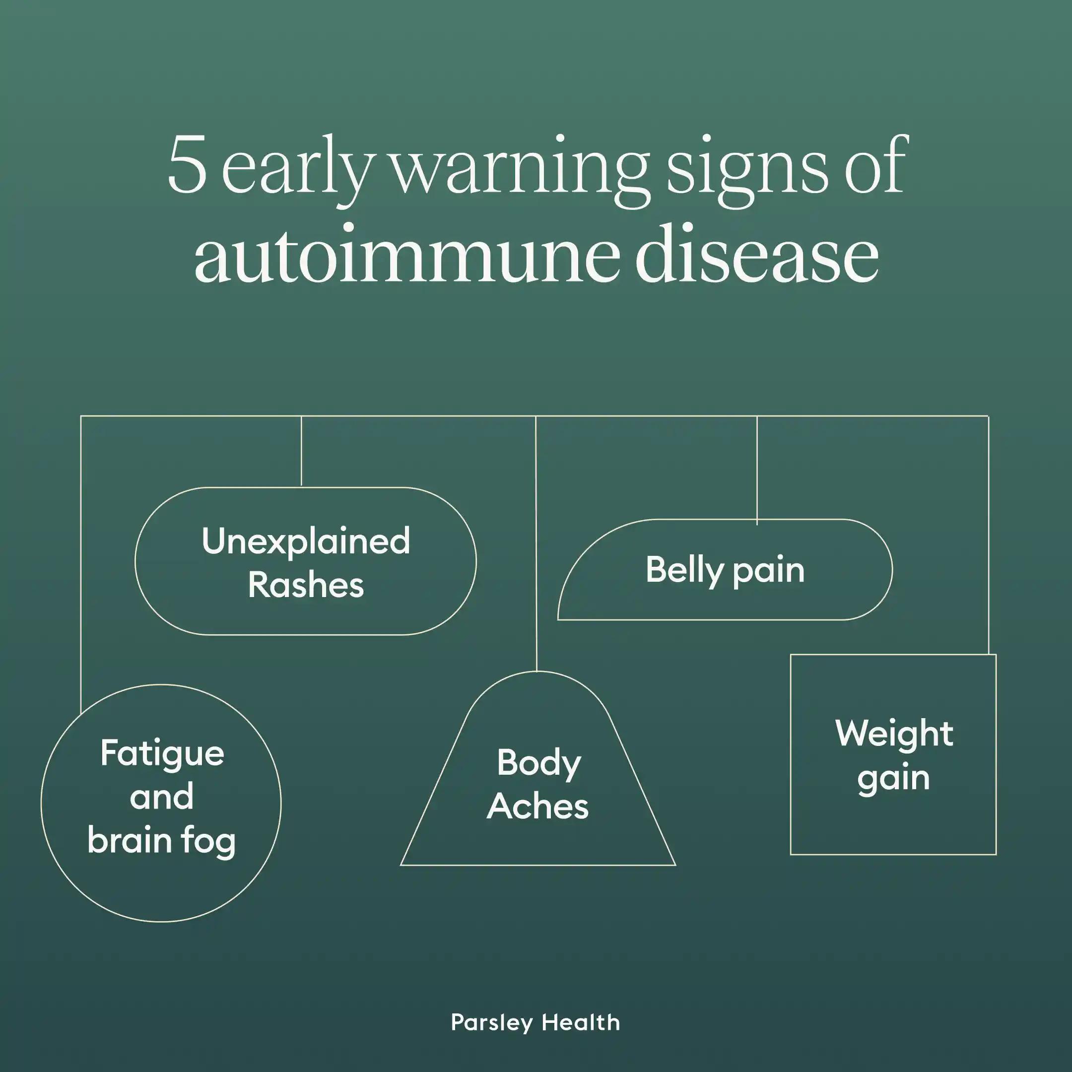 5 warning signs of autoimmune disease