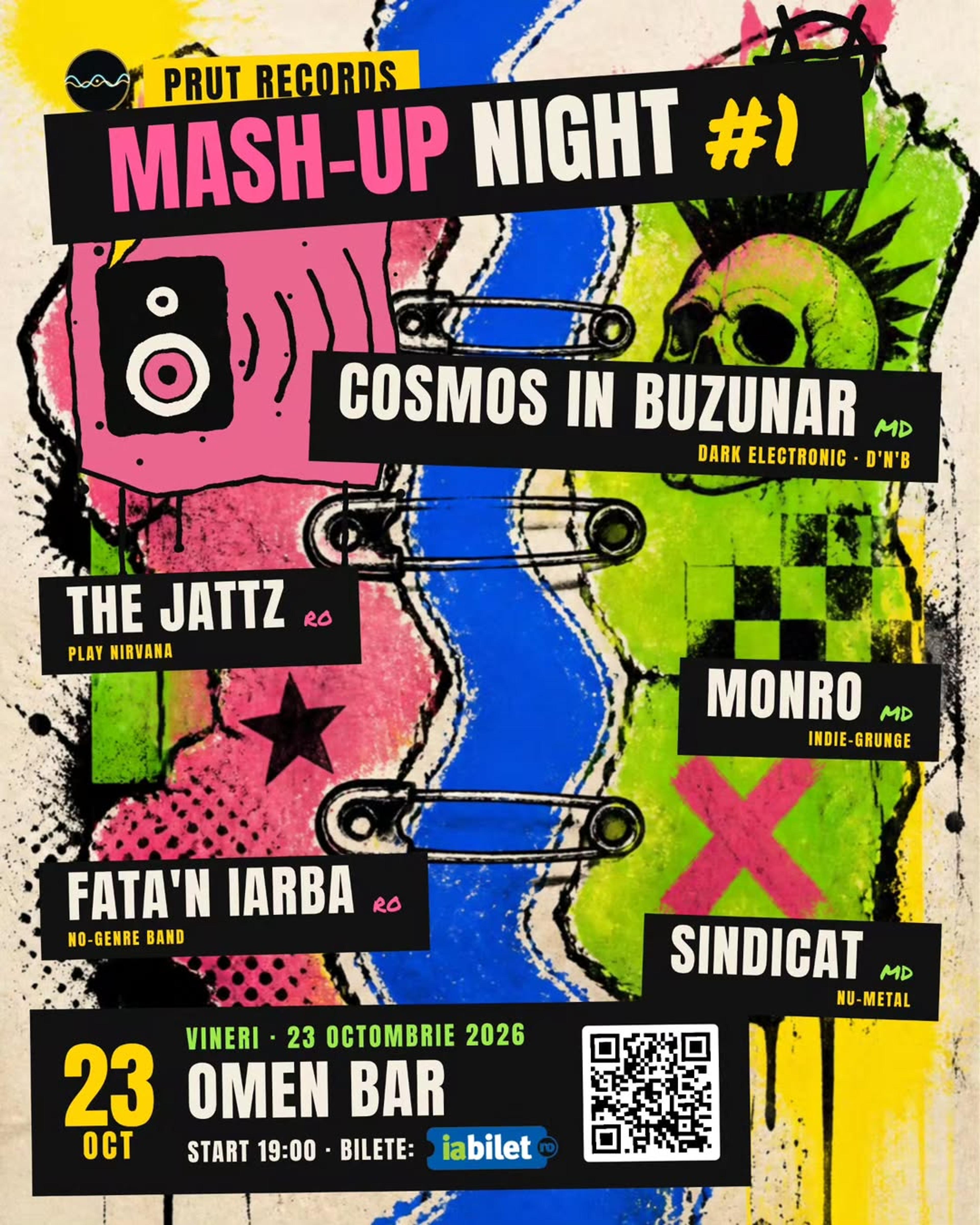 Sindicat at Prut Records – Mash-Up Night #1