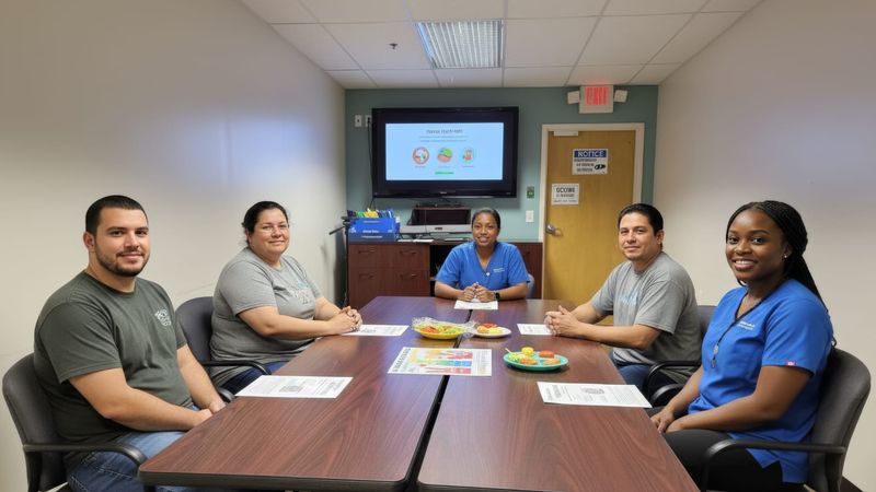 Health education at HANDS Clinic