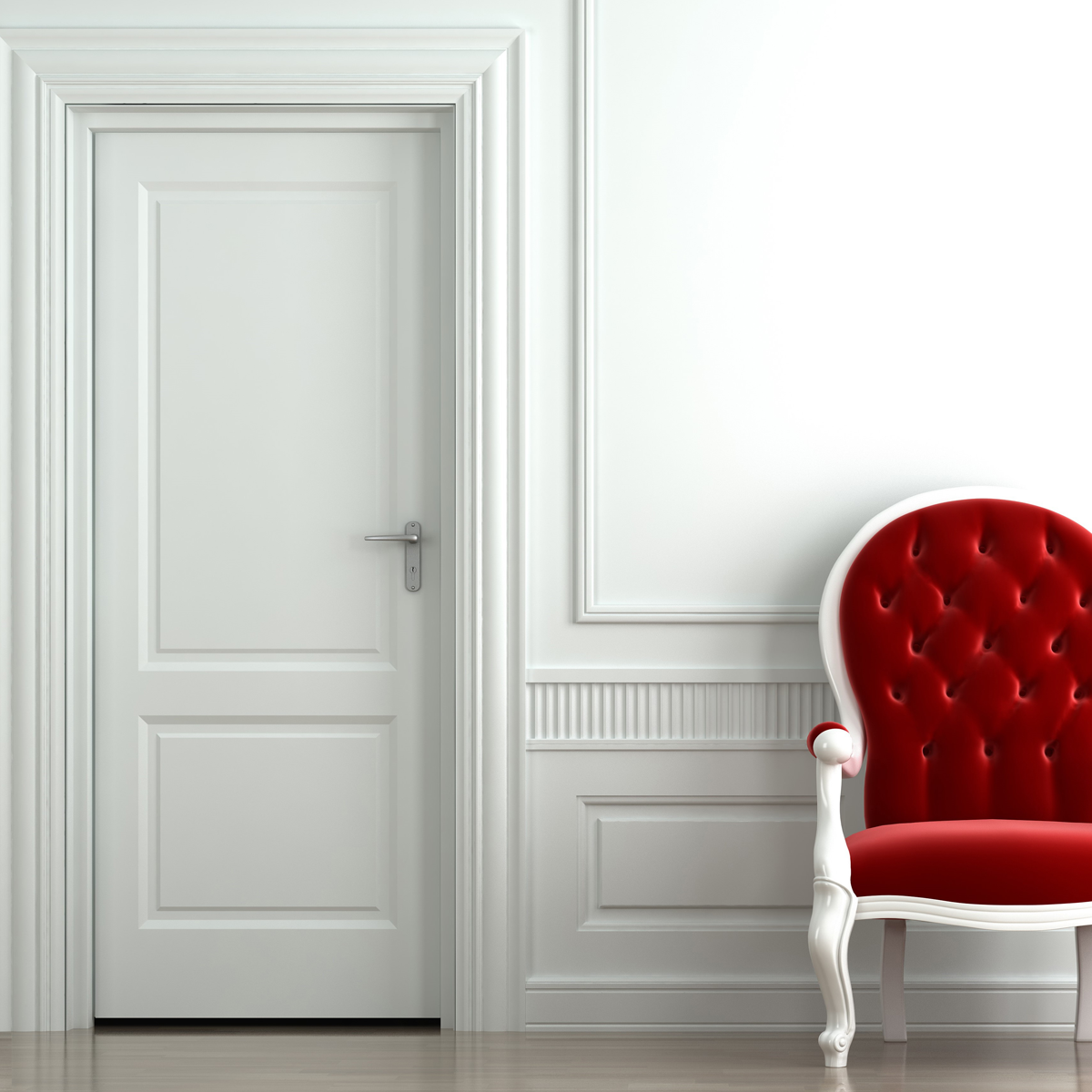 killeshandra 2 panel smooth fd30 door in hall 2